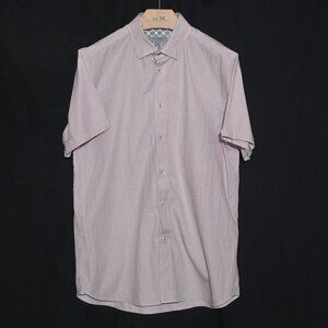 Ted Baker London Men's SS BF - Mauve White Weave - Sz 3*